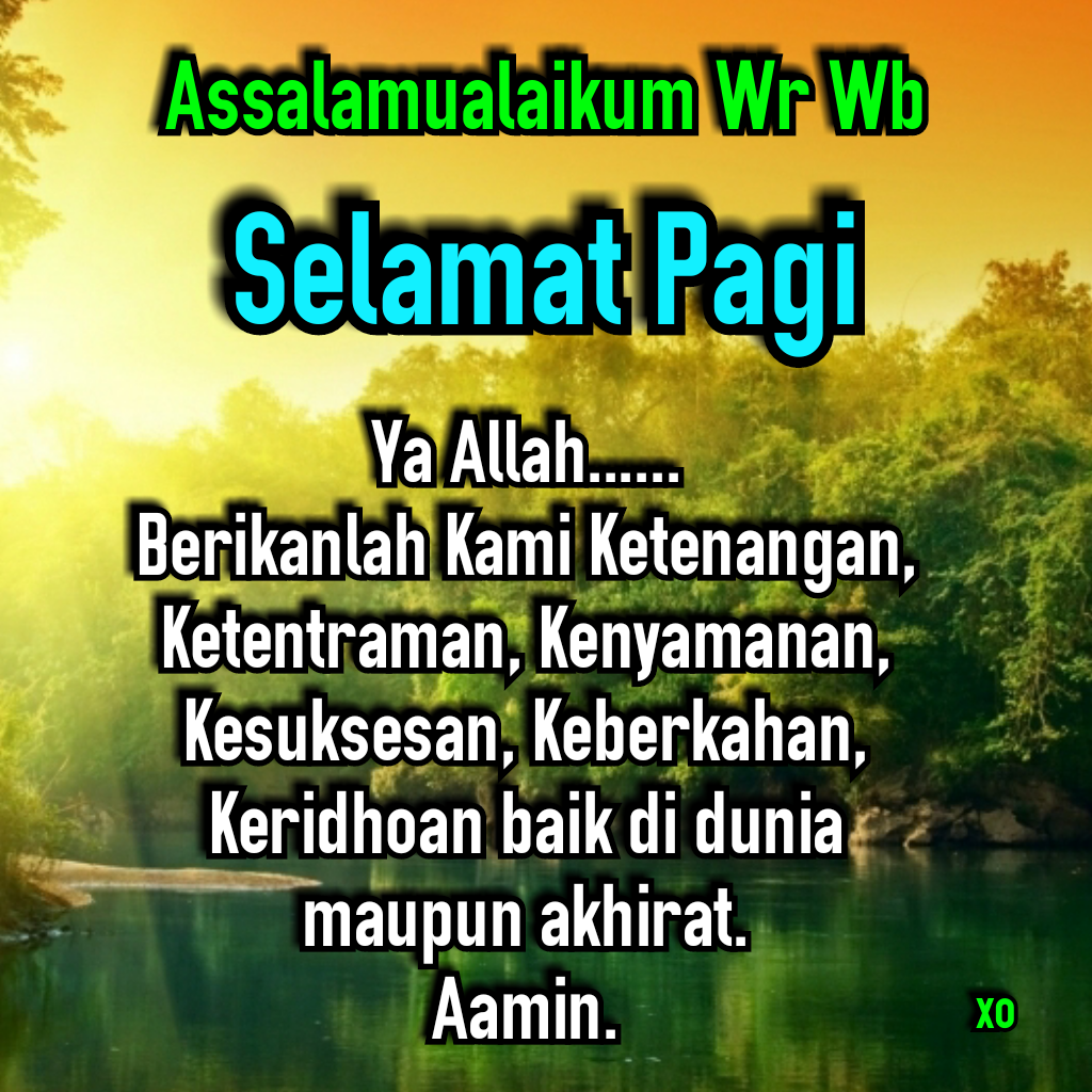 Selamat Pagi Kata2 Islami / Selamat Pagi MSD... | Islamic quotes, Doa, Kekuatan doa